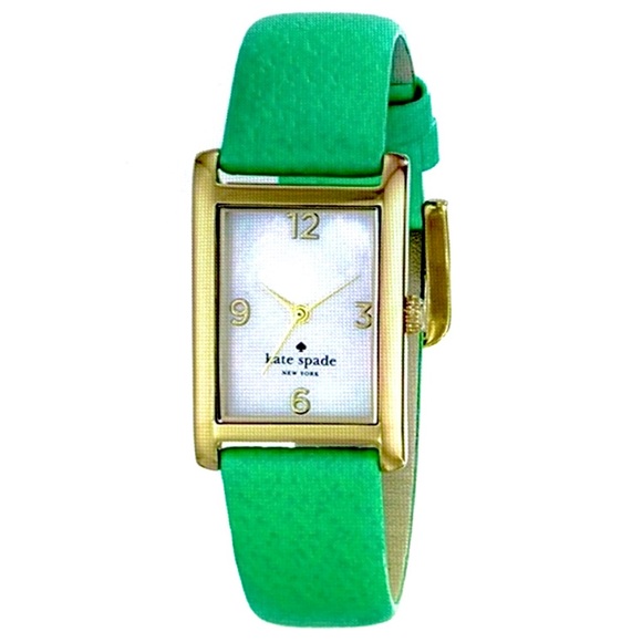 Kate Spade New Rectangular Face Leather Strap